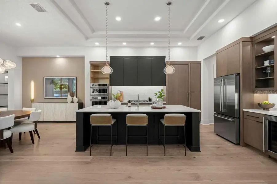 Furnished interior view inside a new home in , Ocala (Image 9).