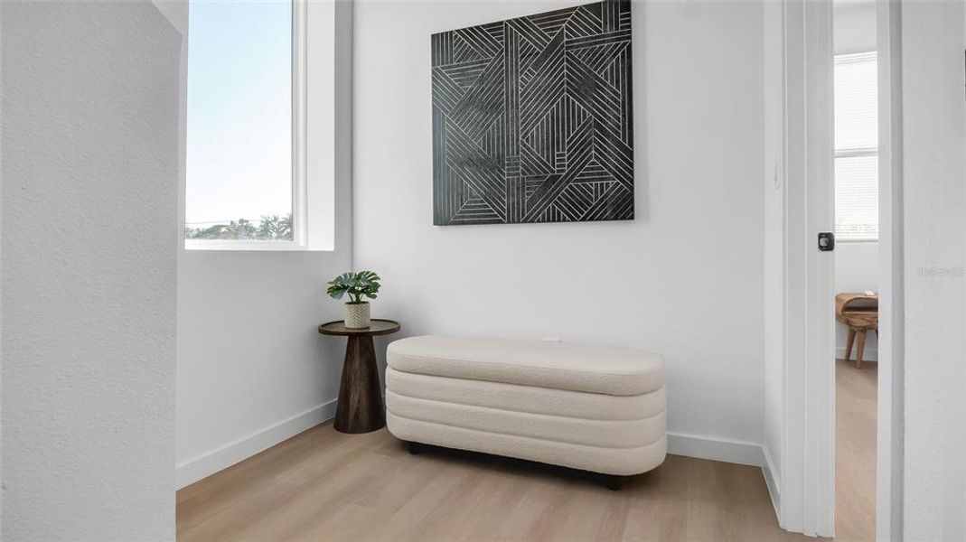 Furnished interior view inside a new home in , St. Petersburg (Image 35).