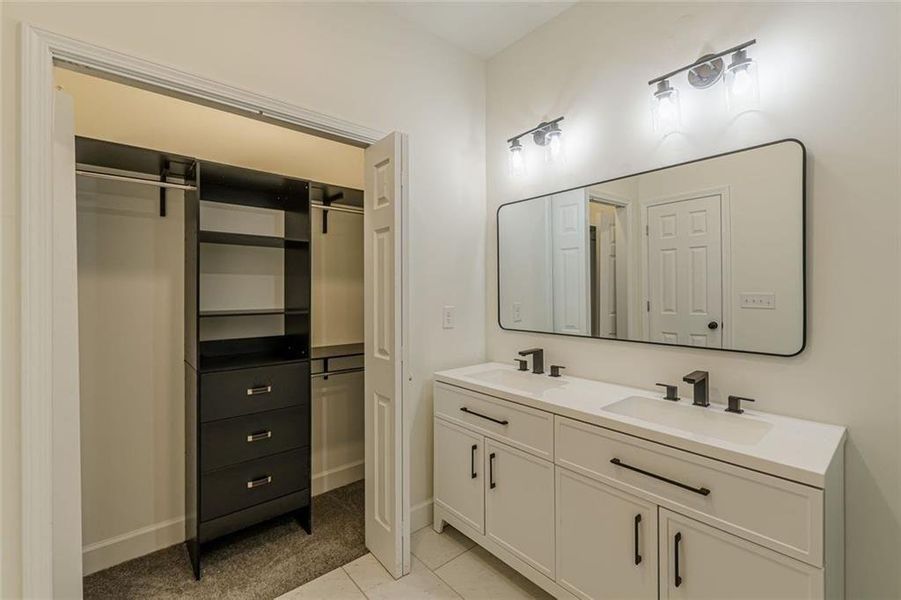 Furnished interior view inside a new home in , Stone Mountain (Image 14). Furnished interior view inside a new home in , Stone Mountain (Image 14).
