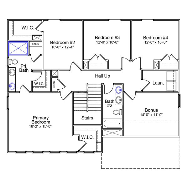 2D floor plan layout of this home in East Wynd, Hampstead, NC (Image 4). 2D floor plan layout of this home in East Wynd, Hampstead, NC (Image 4).