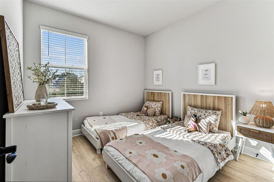 Furnished interior view inside a new home in Persimmon Park - Cottage Series, Wesley Chapel (Image 6). Furnished interior view inside a new home in Persimmon Park - Cottage Series, Wesley Chapel (Image 6).