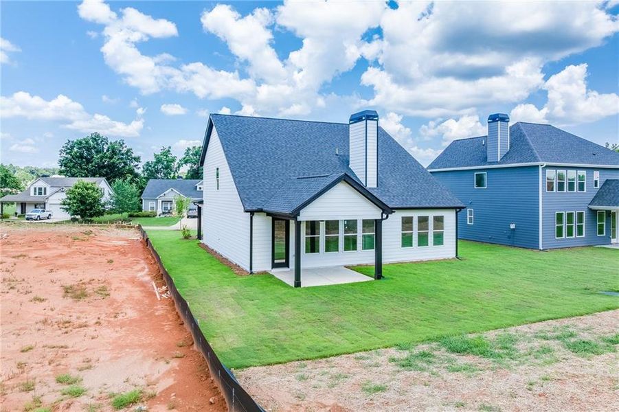 Exterior details and patio area of a home in , Homer (Image 20).