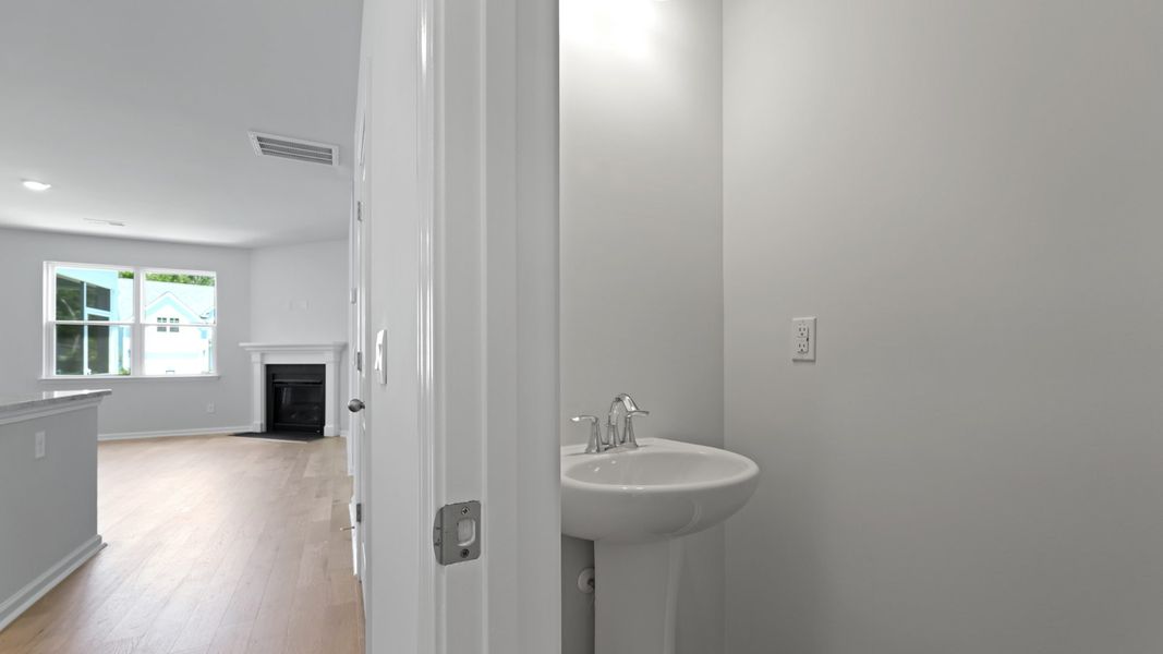 Representative furnished interior of a home built from the BELFORT by D.R. Horton in Founders Corner, Summerville (Image 10).