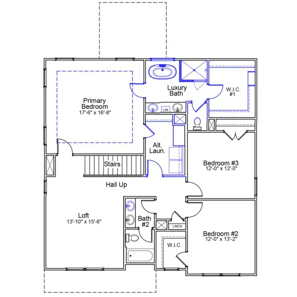 2D floor plan layout of this home in Pebble Branch, Chapin, SC (Image 4). 2D floor plan layout of this home in Pebble Branch, Chapin, SC (Image 4).