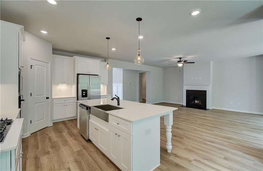 Furnished interior view inside a new home in Kingston, Locust Grove (Image 7).