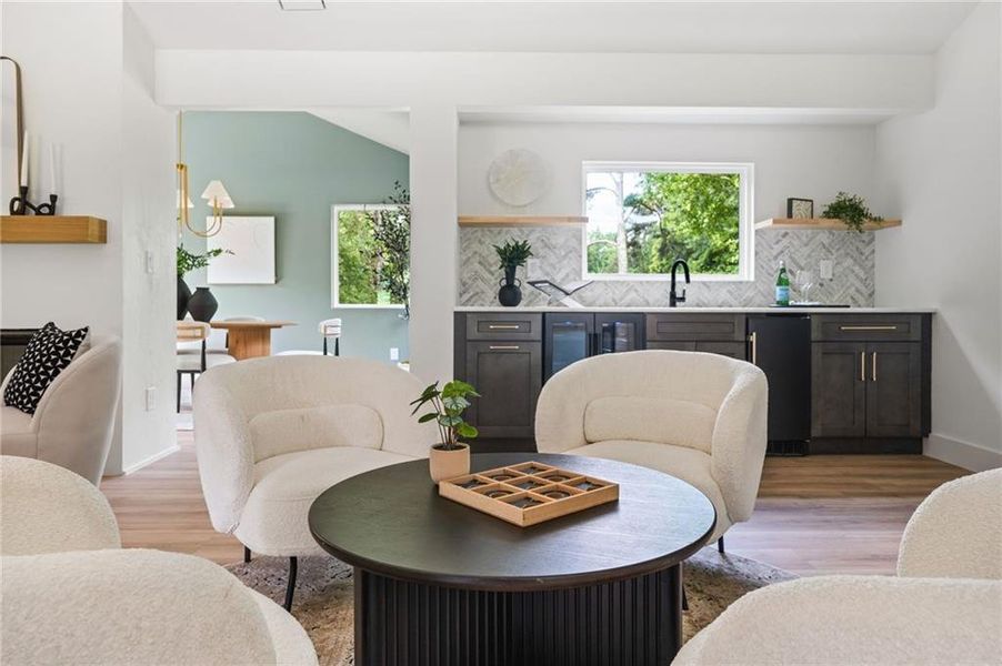 Furnished interior view inside a new home in , Alpharetta (Image 14).