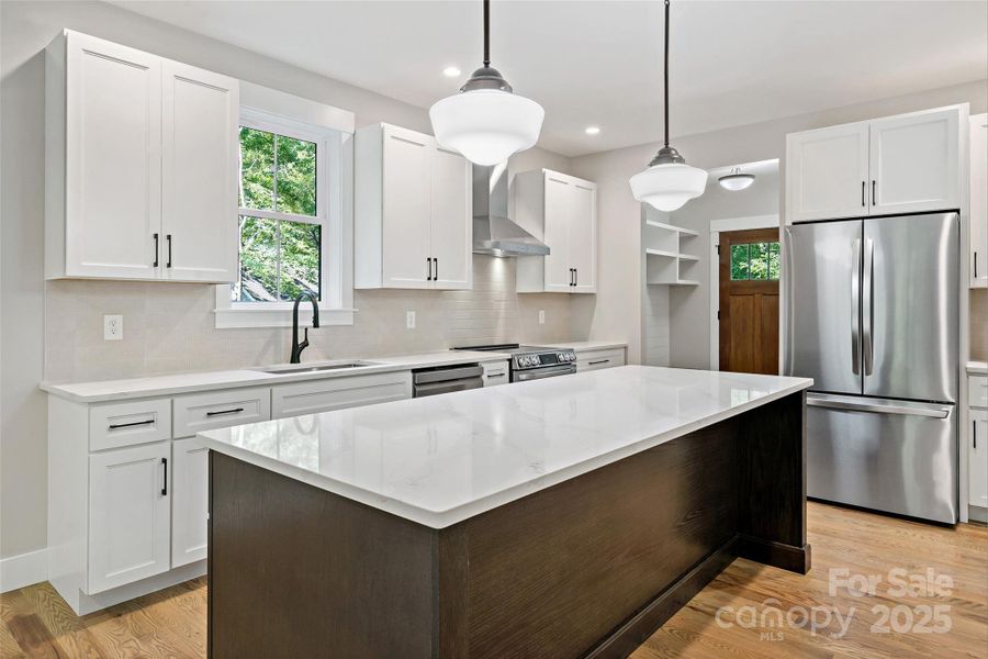 Furnished interior view inside a new home in , Asheville (Image 26).