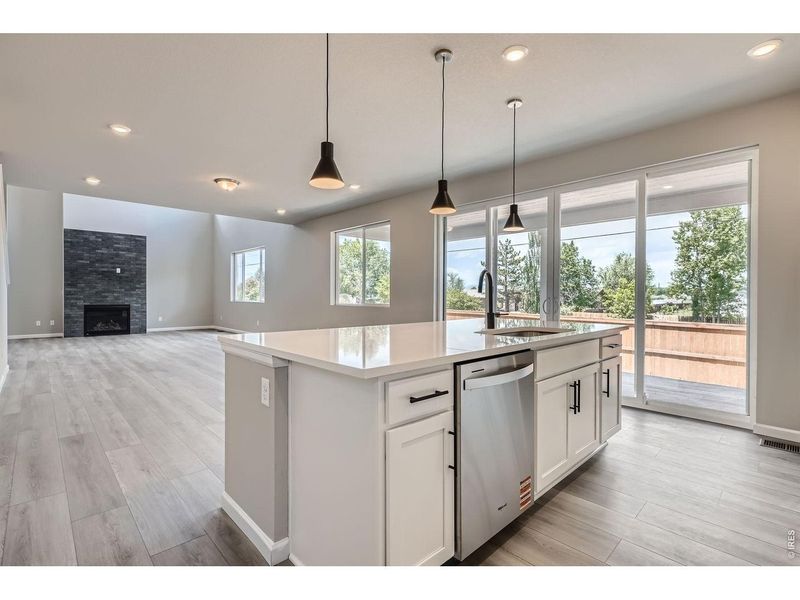 Furnished interior view inside a new home in Farmstead, Berthoud (Image 11).