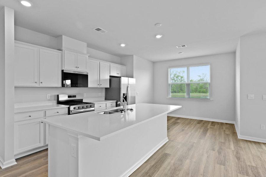 Furnished interior view inside a new home in The Cove at Mallard Crossing, Summerville (Image 10).