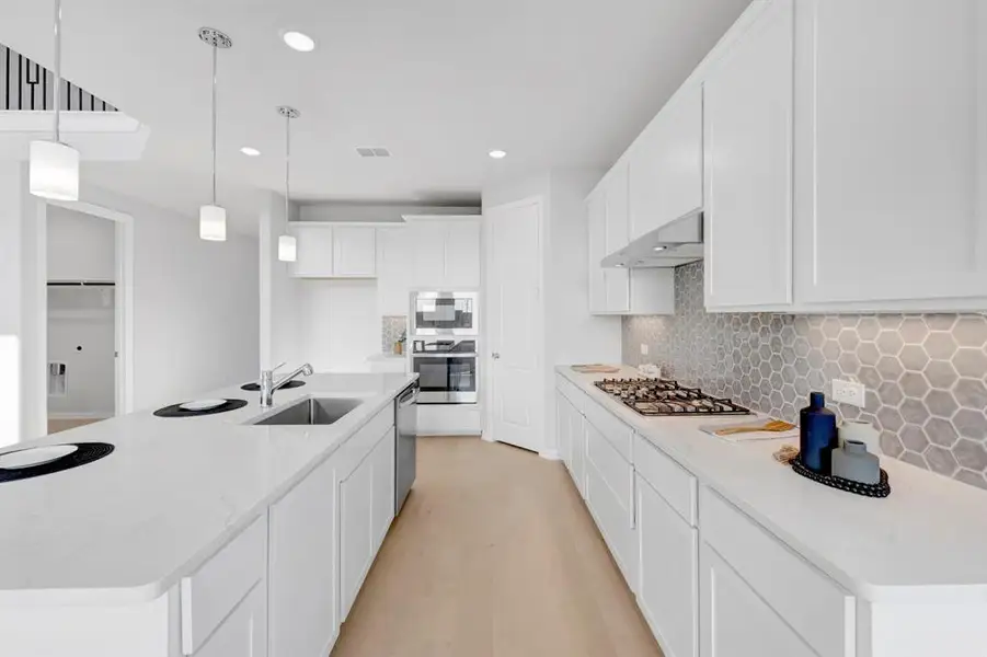 Furnished interior view inside a new home in Lilyana, Celina (Image 6). Furnished interior view inside a new home in Lilyana, Celina (Image 6).