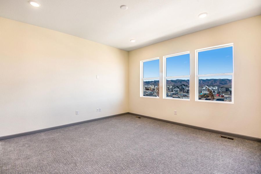 Representative unfurnished interior of a home built from the C by Tri Pointe Homes in Westside Crossing, Berthoud (Image 26).