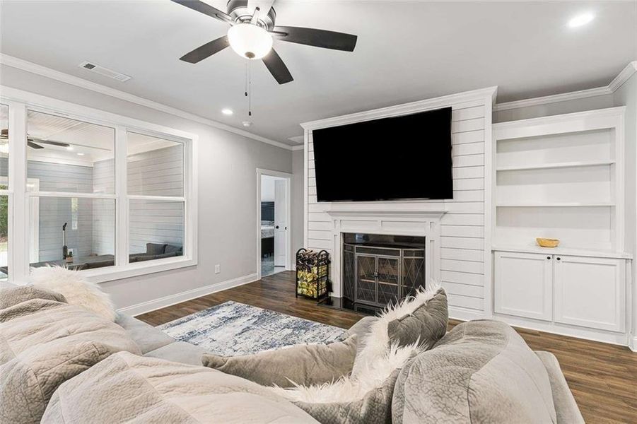 Furnished interior view inside a new home in , Covington (Image 31).
