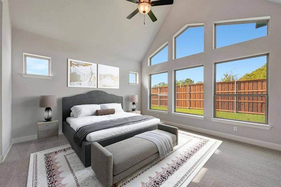 Furnished interior view inside a new home in Northshore at Lakewood Village - Garden Series, Lakewood Village (Image 7). Furnished interior view inside a new home in Northshore at Lakewood Village - Garden Series, Lakewood Village (Image 7).