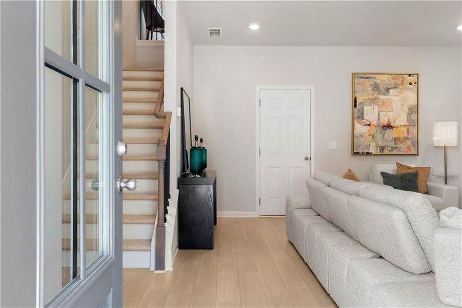 Furnished interior view inside a new home in Silverock, McDonough (Image 7).