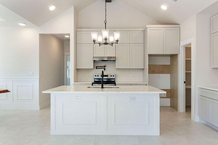 Furnished interior view inside a new home in , Granbury (Image 6).