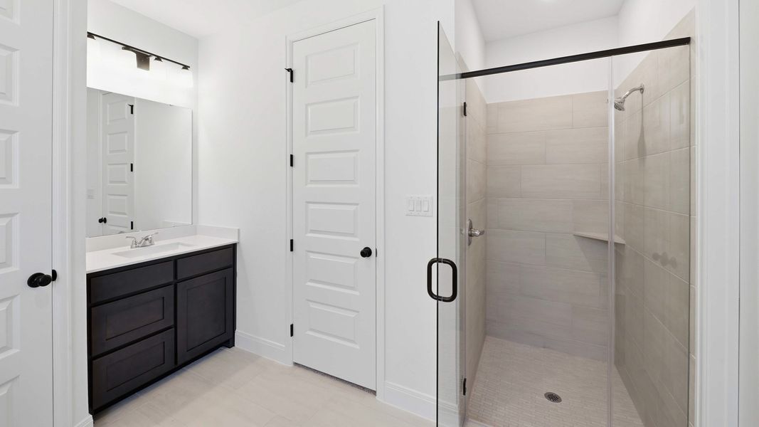 Furnished interior view inside a new home in Devonshire, Forney (Image 15).