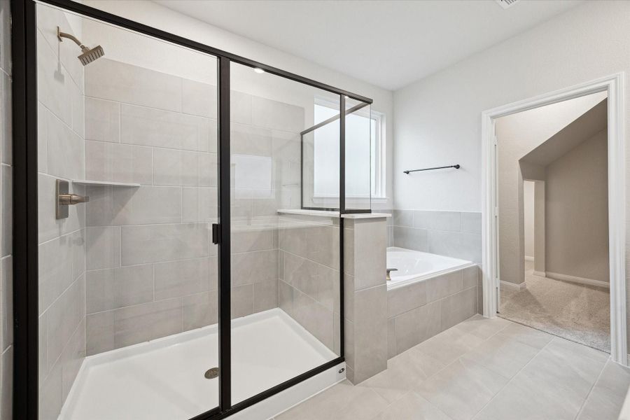 Furnished interior view inside a new home in Elyson, Katy (Image 6).