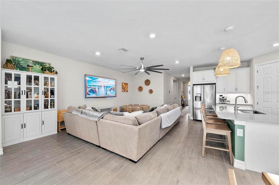 Furnished interior view inside a new home in , Venice (Image 28). Furnished interior view inside a new home in , Venice (Image 28).