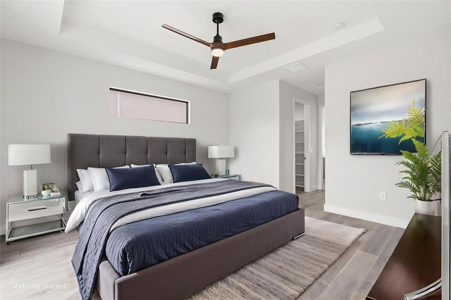 Furnished interior view inside a new home in , Port Charlotte (Image 19). Furnished interior view inside a new home in , Port Charlotte (Image 19).