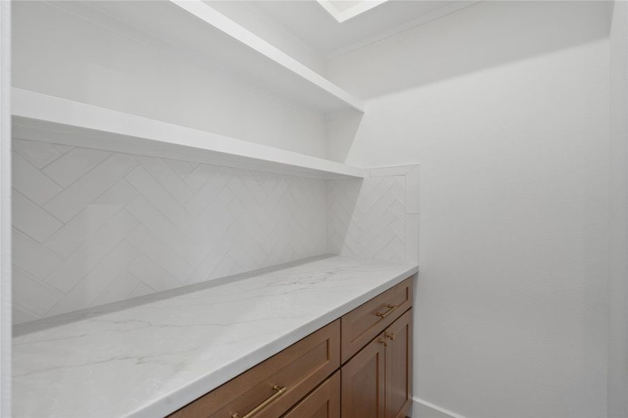Close-up of interior finishes inside a home in , Houston (Image 20).