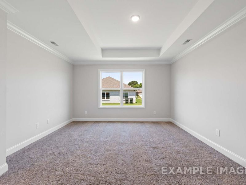 Spacious, unfurnished interior of a new home in Mercer Meadows, Royse City (Image 24). Spacious, unfurnished interior of a new home in Mercer Meadows, Royse City (Image 24).