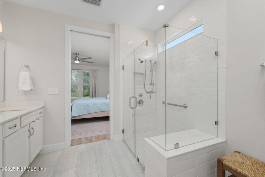 Furnished interior view inside a new home in Del Webb Nocatee, Ponte Vedra (Image 23).