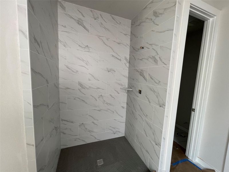 Walk-in shower in Primary Bath