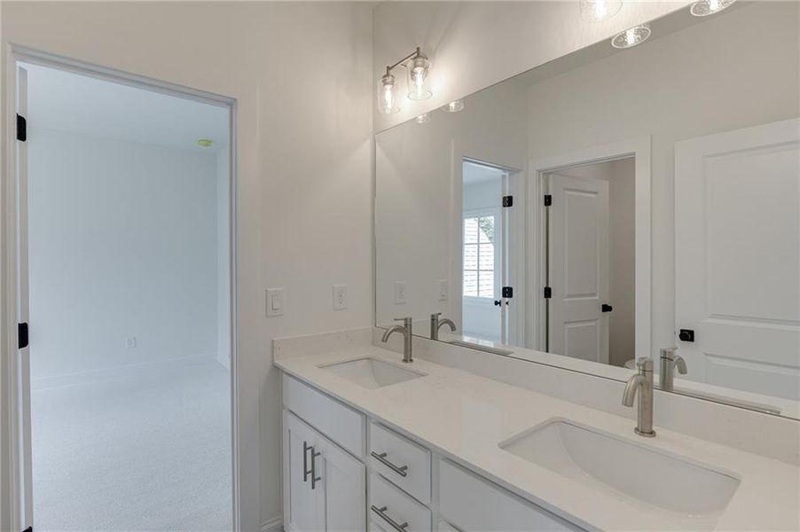 Furnished interior view inside a new home in , Buford (Image 18).