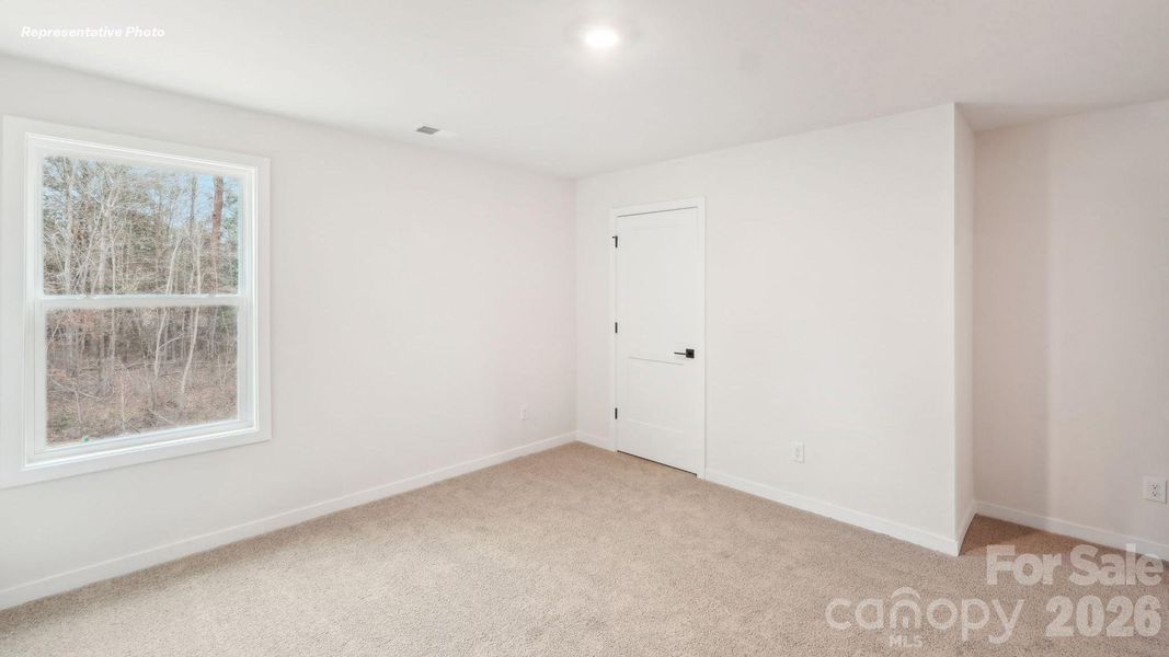 Spacious, unfurnished interior of a new home in Westport, York (Image 31).