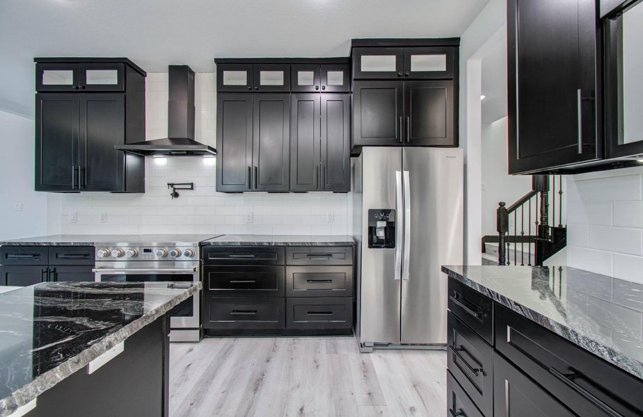 Furnished interior view inside a new home in , Trinity (Image 9).