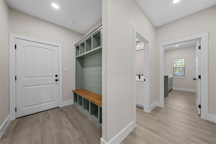 Furnished interior view inside a new home in , China Spring (Image 6).