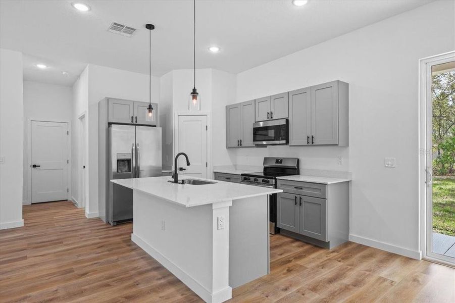 Furnished interior view inside a new home in , Citrus Springs (Image 8).