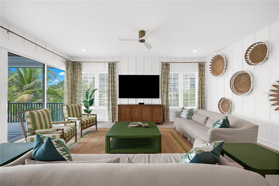 Furnished interior view inside a new home in , Sarasota (Image 38).