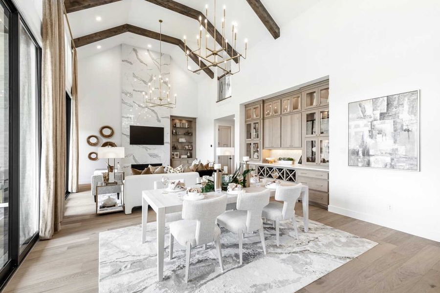 Representative Dining Room - some options shown