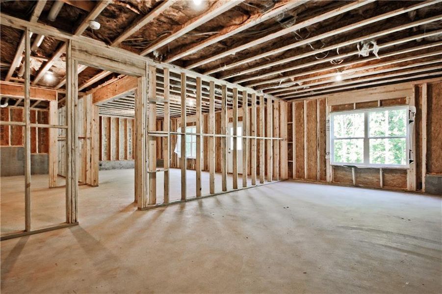 In-progress construction of a new home in Clark Farms, Flowery Branch, GA (Image 45). In-progress construction of a new home in Clark Farms, Flowery Branch, GA (Image 45).