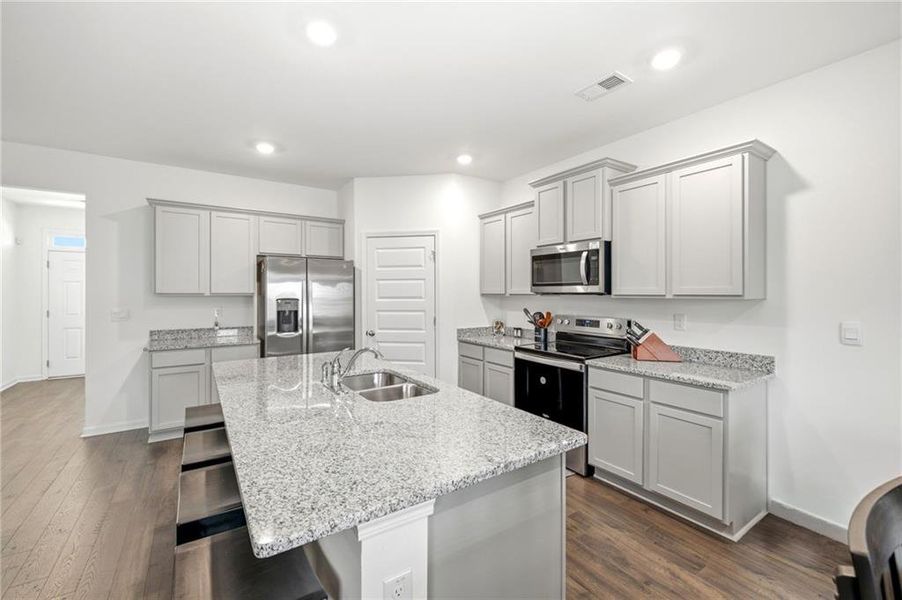 Furnished interior view inside a new home in Twin Lakes, Hoschton (Image 13).