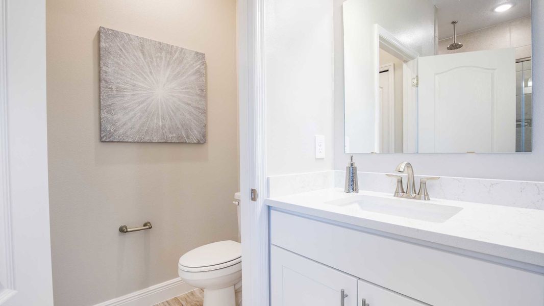 Representative furnished interior of a home built from the Miramar by Maronda Homes in Malabar Springs, Palm Bay (Image 15).