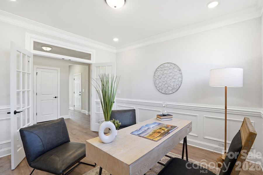 Furnished interior view inside a new home in Carrington, Stanley (Image 9).