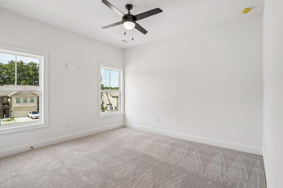 Spacious, unfurnished interior of a new home in The Preserve at Killian Hill, Lilburn (Image 32). Spacious, unfurnished interior of a new home in The Preserve at Killian Hill, Lilburn (Image 32).