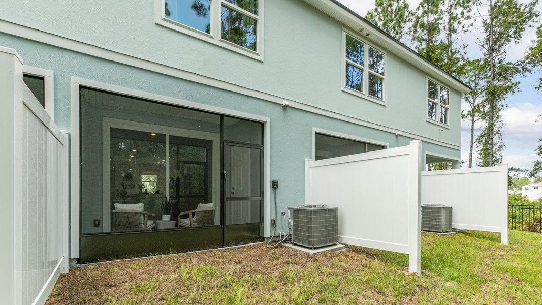 Exterior details and patio area of a home in Cordera, St. Augustine (Image 3).