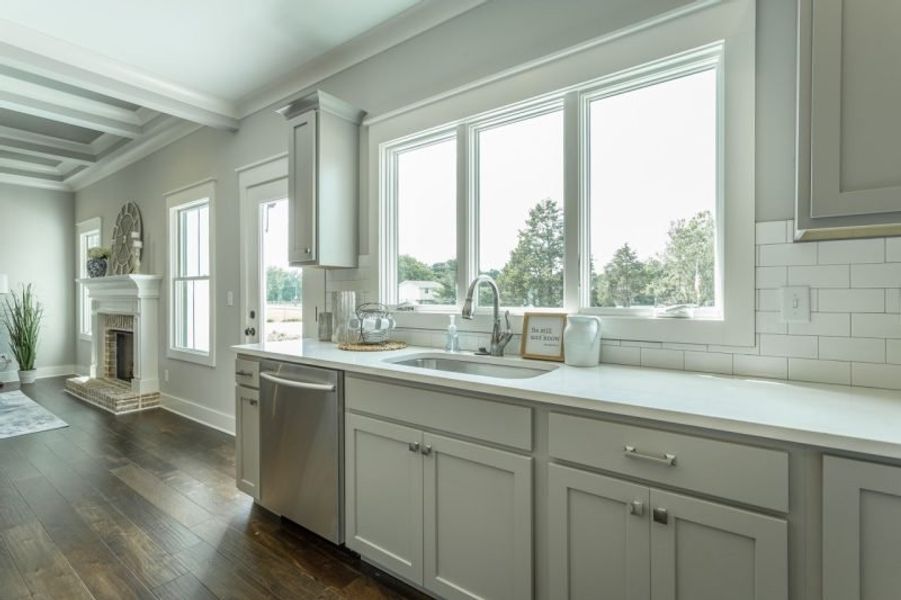 Representative furnished interior of a home built from the Candlebrook B by Riverstone Construction, LLC in Faith View, Ooltewah (Image 9).