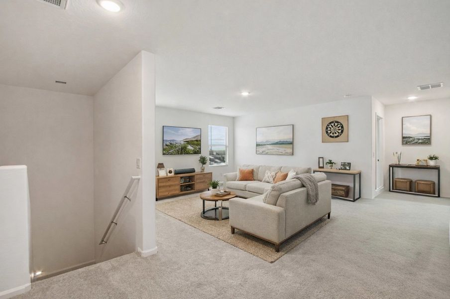 Representative furnished interior of a home built from the Laurel by Ashton Woods in Solara, Laveen (Image 7).