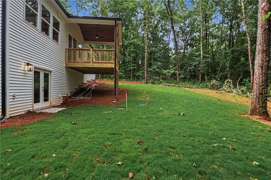 Exterior details and patio area of a home in , Hiram (Image 22). Exterior details and patio area of a home in , Hiram (Image 22).