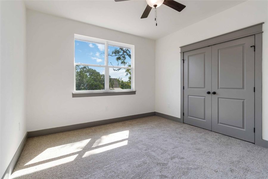 Bedroom #3 without virtual staging