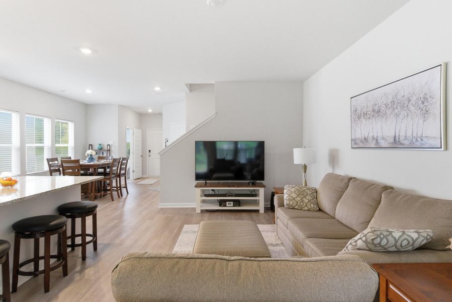 Furnished interior view inside a new home in , Charleston (Image 32).