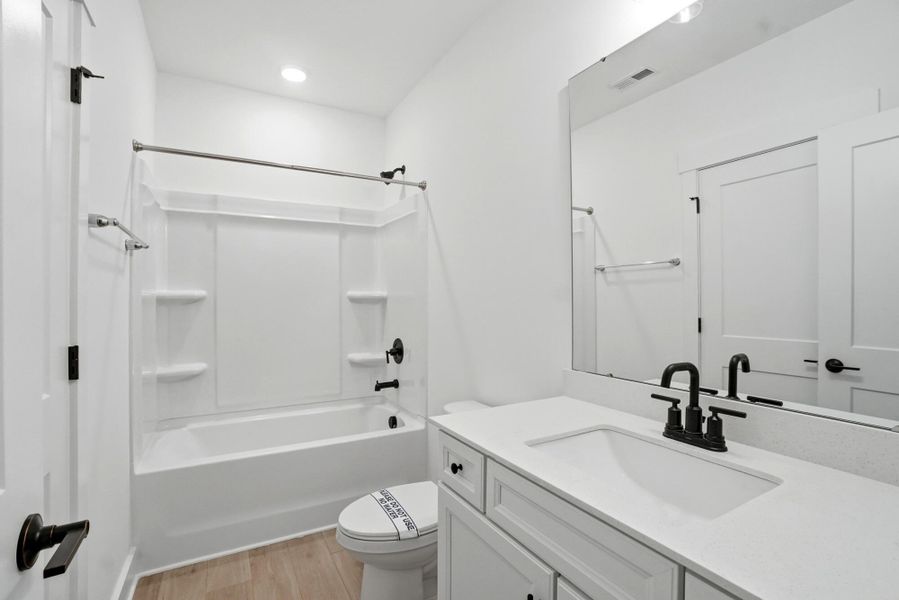 Furnished interior view inside a new home in Villas at Prestwick, Mooresville (Image 13).