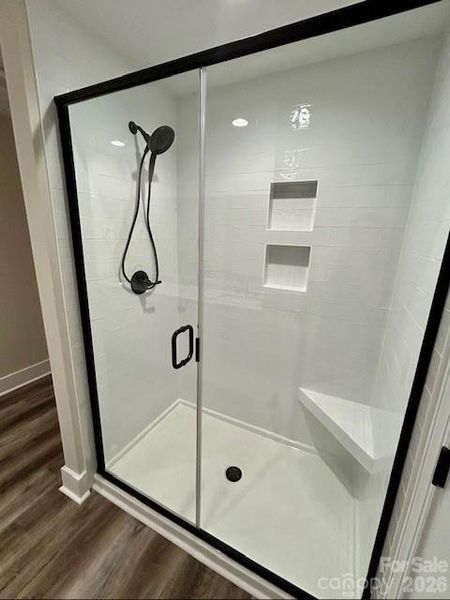 Close-up of interior finishes inside a home in , Vale (Image 7).