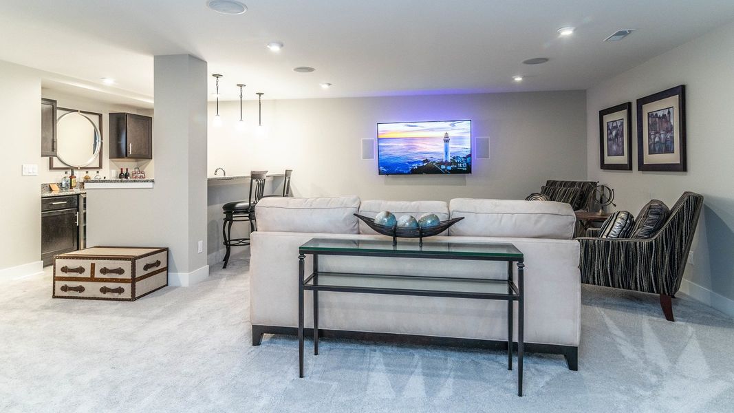 Representative furnished interior of a home built from the The Yorkshire by Norfolk Homes in Coronado Estates, Jackson (Image 46).