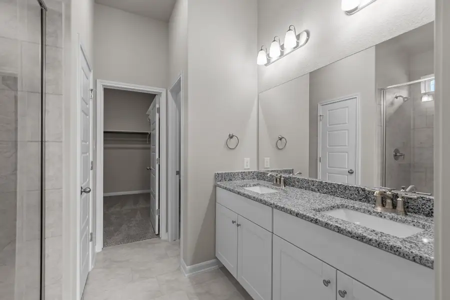 Furnished interior view inside a new home in Hunter's Ranch, San Antonio (Image 4).