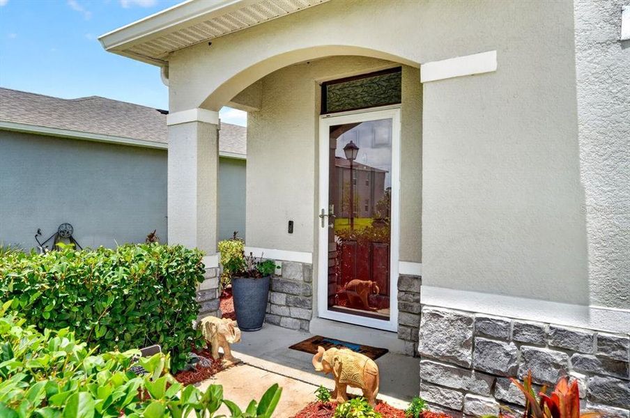 Exterior details and patio area of a home in , Ormond Beach (Image 29). Exterior details and patio area of a home in , Ormond Beach (Image 29).